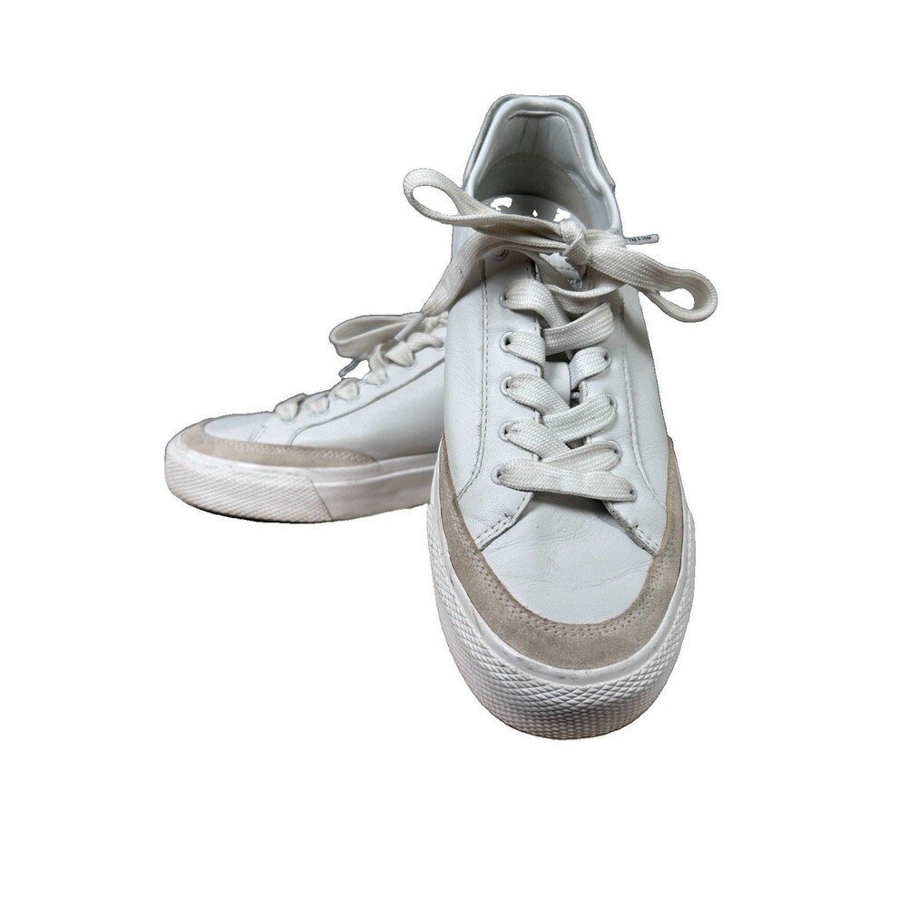Rag & Bone Army Low Leather White Casual Sneakers Womens Sz 39.5